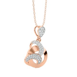 Rory Round Diamond Office Wear Pendant